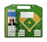 ICDKOYK Tablero de Entrenamiento de béisbol con Tarjetas de alineación para facilitar la organización de la Estrategia y la planificación del Juego. Entrenamiento de béisbol