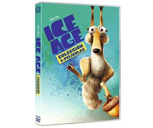Ice Age 1-5 (DVD) Pack 5 peliculas: La Edad de Hielo, El Deshielo, El Origen de los Dinosaurios, La Formacion de los Continentes, El Gran Cataclismo