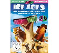 Ice Age 3 - Die Dinosaurier sind los - 3D/2D (+ 4 3D-Brillen) [Alemania] [DVD]