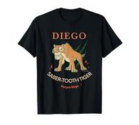 Ice Age Diego Saber-Tooth Tiger Halftone Camiseta
