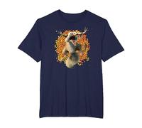 Ice Age Scrat Acorn Avalanche Camiseta, Hombre Tallas Grandes, Azul Marino, 5X Alto
