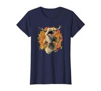 Ice Age Scrat Acorn Avalanche Camiseta, Mujer, Azul Marino, S