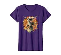 Ice Age Scrat Acorn Avalanche Camiseta, Mujer, Morado, S