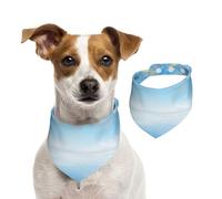 Ice and Snow World - Pañuelos de doble cara para perros, bufanda reversible de algodón para perros pequeños y grandes, accesorios de impresión única para cachorros