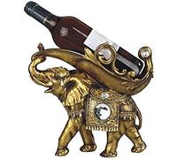 ICE ARMOR George S. Chen Imports 7888216 - Figura Decorativa de Elefante tailandés Dorado, 11 1/4 Pulgadas de Ancho