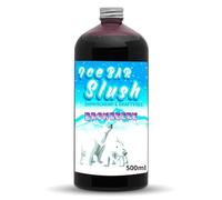 ICE Bär Sirope Libre de AZO y Glicerina | Botella de 500 ml | Concentrado para Máquinas de Bebidas Slushy, Máquinas de Hielo y Máquinas de Slush 1:5 hasta 1:20 (500 ml, Mora)