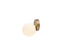 ICE BALL ANTIGUO LATÓN/BLANCO LÁMPARA DE PARED LÁMPARA DE 8126