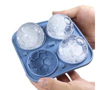Ice Ball Maker Mold,Ball Ice Mold, Fútbol Shape Cooling Block Making Mould | For Cocktails Party Drinks Milk Fruit Juice Beverage Kitchen Freezer Refrigerator