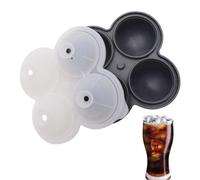Ice Ball Maker Mold, Cavity Silicone, Spherical Ice Balls, 6.06x6.02 Inches, Easy Release Design for Whisky, Cocktails, Coffee, and Water Ideal Kitchen Accessory