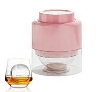 Ice Ball Mold, Bartending Kitchen Utensil, Round Ice Sphere Tool, Authentic Large Cube Mold, Reutilizable Drink Accessory for Home Hotel Farmhouse Dining Room Pub Cafe Restaurant