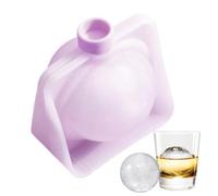 Ice Ball Mold Large Silicone Ice Sphere Mold Easy Release Reusable Tray