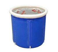 Ice Bath Portable Collapsible Bathtub Thicken Large Adult Inflatable Bath Bucket Outdoor Water Therapy Cold Plunge Tub