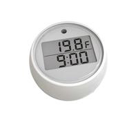 Ice Bath Thermometer and Timer, Waterproof Cold Plunge Accessories - White