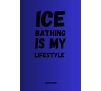 Ice bathing notebook, journal, for everyone who loves ice bathing. Write down your experiences, ideas and inspirations in this beautifully designed ... with this book. Also very nice as a gift