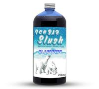 ICE Bear Sirop AZO y glicerina | Botella de 250 ml | Concentrado para Slushy Bebidas Maker Heladeros Máquinas de helado 1:5 hasta 1:20 (250 ml, arándano)