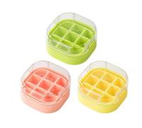 Ice Block Mold - 3 Pieces Set, Press Design for Easy Release, Stackable Storage, Food-Grade Material | Chilling Cubes, Cocktail Drinks, Beverages, Jelly Making, Kitchen Gadgets, Party Use