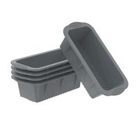 Ice Block Mold, 5 Piece Large Freezer Container, 25cm Tray, Home Kitchen | Large Ice Block Mold Container Set, 5 Piece 25cm Freezer Maker Box, Long Lasting Cooling Brick, Kitchen Picnic Supply