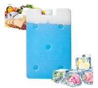 Ice Block Pack - Portable Fan Ice Cooling Block for Indoor Outdoor Use | Leakproof Insulated Shell with Long Last Chill Retention, Reusable Freezer Cooling, Compact Pad for Home Office Camping