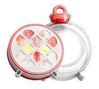 Ice Bottle Cup, 2 en 1 cubo Ice Water Bottle, 6,26 x 4,72 x 2,76 pulgadas Hot Weather Leak Proof Mold Drink Container, Ideal para pícnic, Kitchen, Daily Use, and Outdoor Gatherings