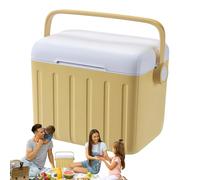 Ice Box Cooler, Camping Chest, 10,63 x 7,48 x 9,45 pulgadas, Insulated Container, 6 l Ice Pack Storage for Road Trip, Picnic, Beach, Travel, Fishing, Car, Breast Milk, Construction Site, Meal Prep