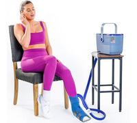 Ice Box - Máquina avanzada de terapia de hielo de enfriamiento con envoltura de tobillo - Bolsa de hielo para el tobillo para alivio específico del dolor, recuperación posterior a lesiones/cirugía y