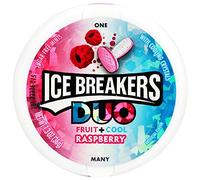 Ice Breaker Duo Fruit + Cool Mints, frambuesa, recipiente, 36 g