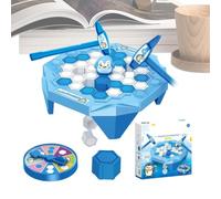 Ice Breaking Game - Penguin, 14cm | Family, Kids, Party, Interactive, Board