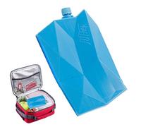 Ice Bricks, Cooler Blocks, Rapid Freezing Power, Leakproof Container, Gel Packs for Lunch, Picnic, Fishing, Breastfeeding, School, Travel, Beach, Air Conditioner, Fan, Camping