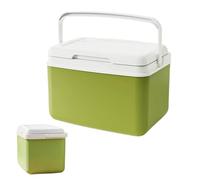 Ice Chests - Hielera rígida de retención de hielo aislada | Cofre de enfriamiento de campamento para viajes, enfriador ligero para mochileros, escalada, caminata