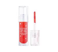 Ice Clear Lip Gloss With Glitter Pearlescent Hidrating Lip Dye Nourishing Lip Glaze Oil Lipstick Base Temperature Change Lip Gloss 2.5ml Waterproof Lipstick Rojo (D, One Size)
