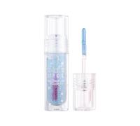 Ice Clear Lip Gloss With Glitter Pearlescent Hidrating Lip Dye Nourishing Lip Glaze Oil Lipstick Base Temperature Change Lip Gloss 2,5 ml Natural Cosmetic Lipstick Rojo (B, One Size)