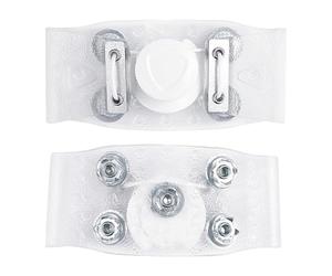 Ice Cleats 5-Claw Snow Grippers for Footwear, Walking Ice Traction Cleats for Shoes, Boots, Sneakers, Hiking, Climbing, Skiing, Camping, Travel, Trekking
