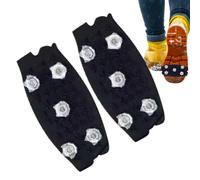 Ice Cleats 5-Tooth Footwear Snow Slip-Resistant Contac Slip-resistat Spikes