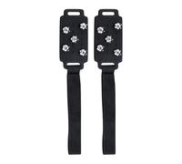 Ice Cleats For Shoes | 12x5.5cm Crampons Anti-Slip Traction - Stainless Steel Spikes Overshoe | Consistent For Hiking Fishing Mountaineering Outdoor Cold Weather Commuting Running Women Elderly