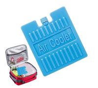 Ice Cooler, Cooling Blocks, 6.13 Inches, Portable Cold Gel Bricks, Long Lasting Chill Technology, Compact Freezer Gel, for Picnic, Lunch, Travel, Fishing, Camping, Air Conditioner