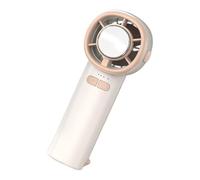 Ice Cooling Fan, Digital Display Personal Cooler, Rechargeable Fan, Portable Gadget, Wearable Device for Gym Travel Camping Outdoor Beach Walking, 2.56x2.36x6.38 inches