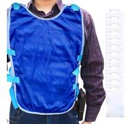 Ice Cooling Vest Ice Jacket For Summer - Blue Polyester 53x45cm | Adjust Ve