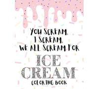 Ice Cream Coloring Book