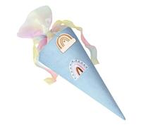 Ice Cream Cone Gift Bag - School Goodie Pouch | Candy Snack Bag Pink