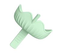 Ice Cream Cone Holder - Stable No Drip Silicone Stand Sleeve with Straw | Freeze Pop Sleeve for Children Boys, Hot Day Desserts Yogurt, Travel Homemade Treat Holder