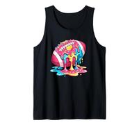 Ice Cream Dripping Football Drip Men Women Kids Camiseta sin Mangas