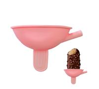 Ice Cream Holder for Kids - Free Cone Grip Cup for Snacks | Food Grade with Wide Base Design, Spill Resistant Dessert Support Tray for Home Parties Travel and Outdoor Use