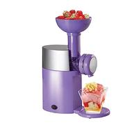 Ice Cream Machine Máquina de helados cocina for el hogar, fabricante postres congelados cono fruta, Manual bricolaje, alivio del calor verano casero(B)