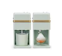 Ice Cream Machine Máquina de helados pequeña for el hogar, máquina batidos leche con cono verano, hielo afeitado casero