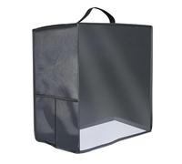 Ice Cream Maker Cover, Yogurt Machine Cover with Handle, Waterproof Protective Shield with Visible Window and Storage Pocket, Dustproof Appliance Sleeve for Kitchen Counter, Cafe Equipment