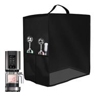 Ice Cream Maker Cover, Yogurt Machine Cover with Handle, Waterproof Protective Shield with Visible Window and Storage Pocket, Dustproof Appliance Sleeve for Kitchen Counter, Cafe Equipment