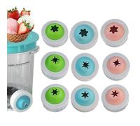 Ice Cream Maker Nozzle - 9 Piece Soft Serve Anti Splash Spout Set Compatible With NC700 NC701 NC701C Ice Cream Machine For Home Kitchen Dessert