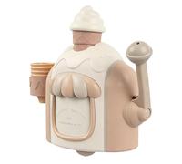 Ice Cream Maker - Suction Cup ABS Interactive Playset , Engaging Parent Child Bath Game, Durable Safe Construction Age 3-6 | Preschool Boys Girls Fine Motor Development Home Tub 23x20.5x8cm