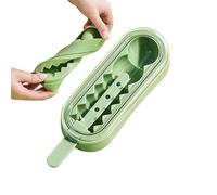 Ice Cream Mold, Non Stick Reusable Homemade Dessert Maker, Ice Maker Tray Set, Food Grade Freezing Mold System With Easy Release Design For Home Dorm Party Apartment Juice Yogurt Jam Beverage Use