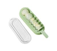 Ice Cream Mold, Reusable Ice Maker Tray, 7.48x2.36x1.26in Non Stick Frozens Dessert Mold with Easy Release System, Sturdy Food Grade Design, Multi Drink Cooling Tool, Home Party Use